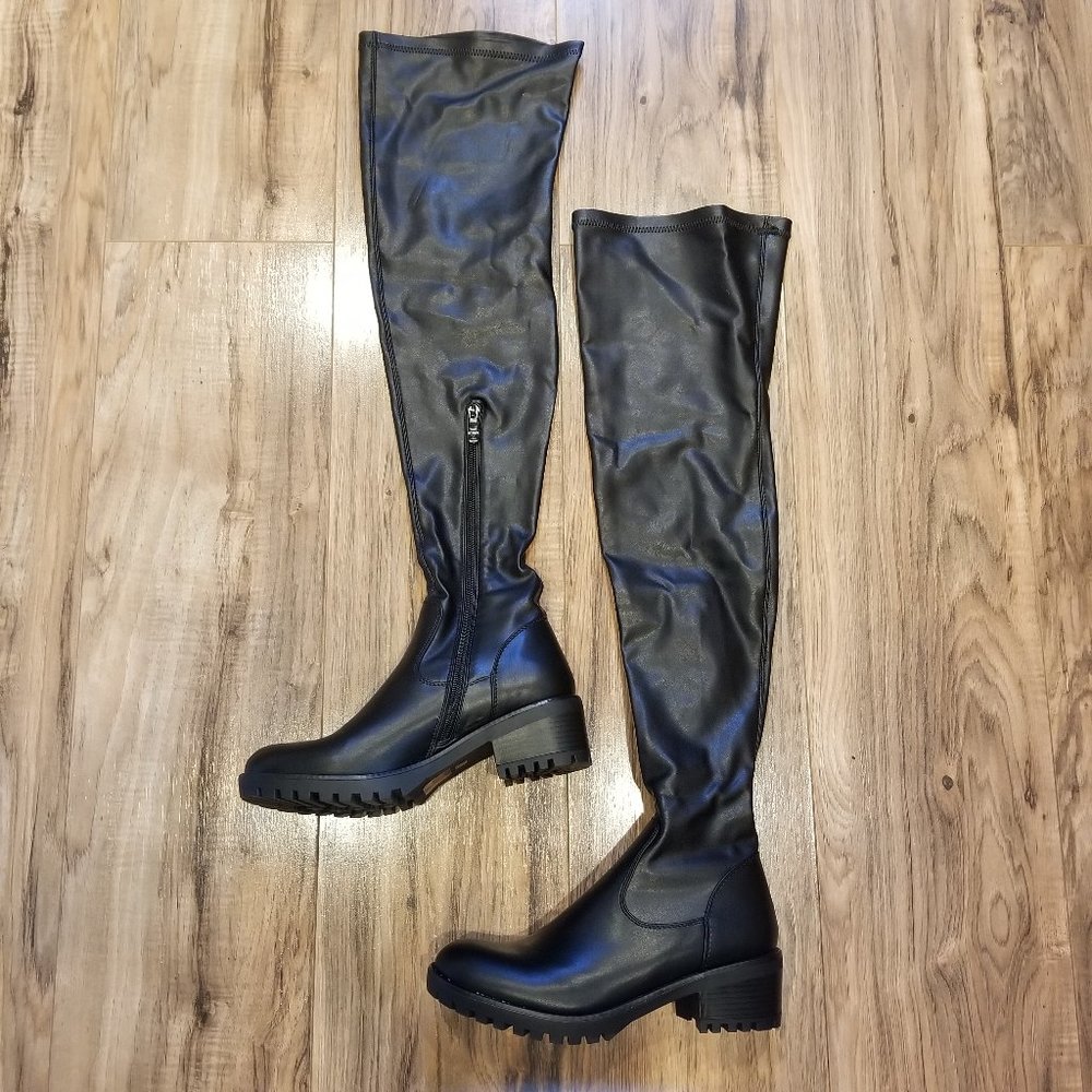thigh high boots